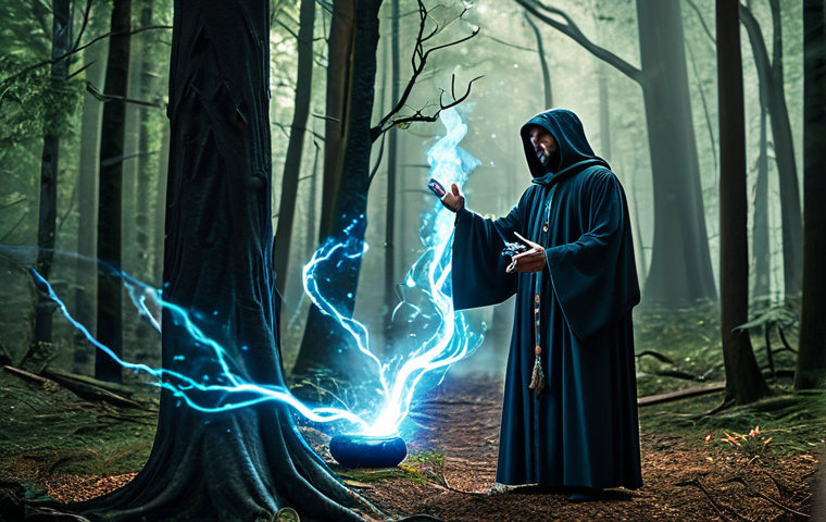 아이온 클래스별 PvP - "A fully clothed Gladiator, appropriate attire, in a dynamic action pose with a sword, facing a Temp...