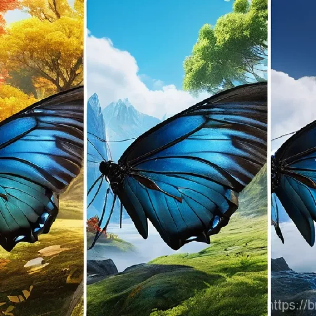 아이온 비행 시스템 - Here are three detailed image generation prompts in English, inspired by the provided text about the...