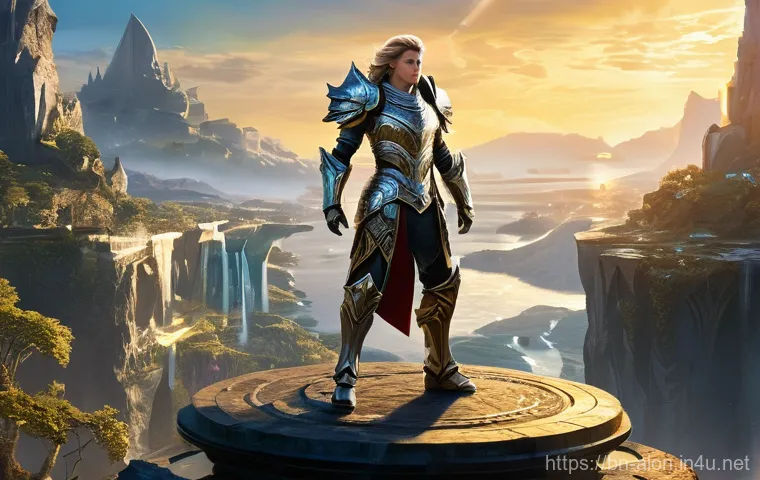 아이온 시즌 패스 보상 - Prompt 1: The Ascending Daeva's Triumph**