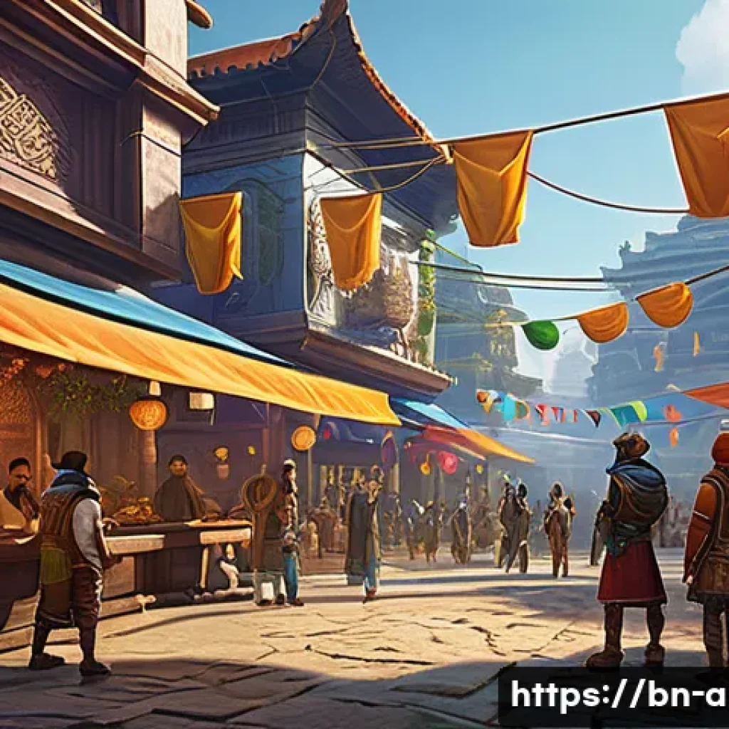 아이온 서버 추천 - A vibrant fantasy MMORPG server selection scene showing diverse players from Bengali culture engagin...