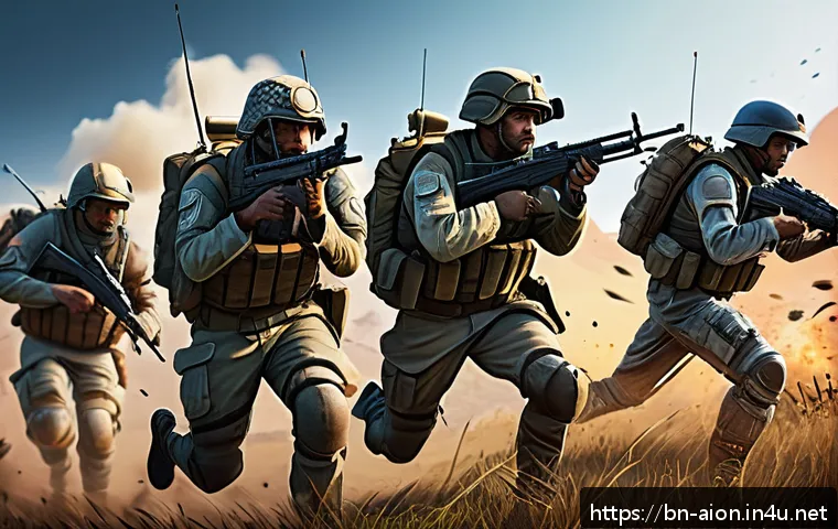 아이온 마스터 서버 정보 - A dynamic scene of a strategy game battlefield featuring agile characters executing optimized moveme...